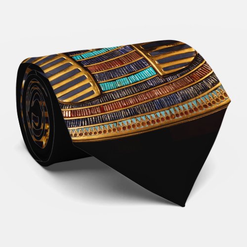 Tutankhamuns Golden Mask Neck Tie