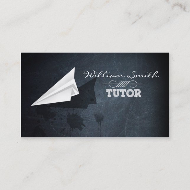 Tutor Business card (Front)