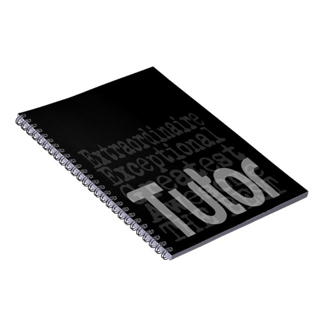 Tutor Extraordinaire Notebook (Right Side)