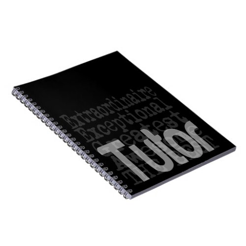 Tutor Extraordinaire Notebook