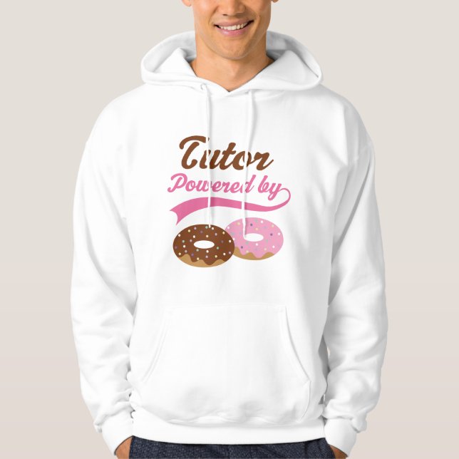 Tutor Gift (Donuts) Hoodie (Front)