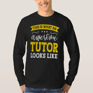 Tutor Job Title Employee Funny Worker Profession T T-Shirt