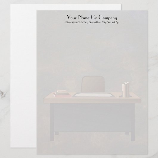 Tutor Teacher Letterhead (Front/Back)