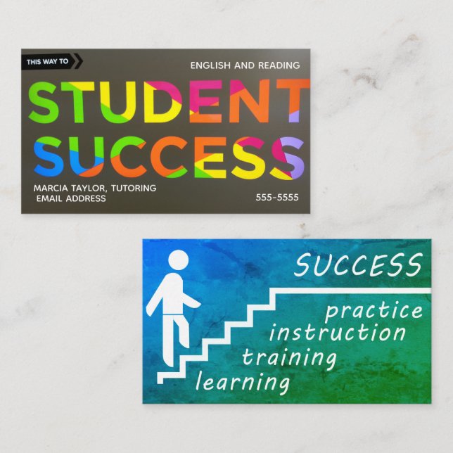Tutoring Business Card (Front/Back)