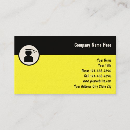 Tutoring Business Cards