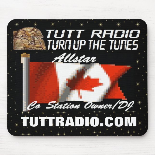 Tutt Radio Allstar's Mousepad (Front)