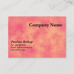 Tutti-Fruity Cloud Effect Business Card