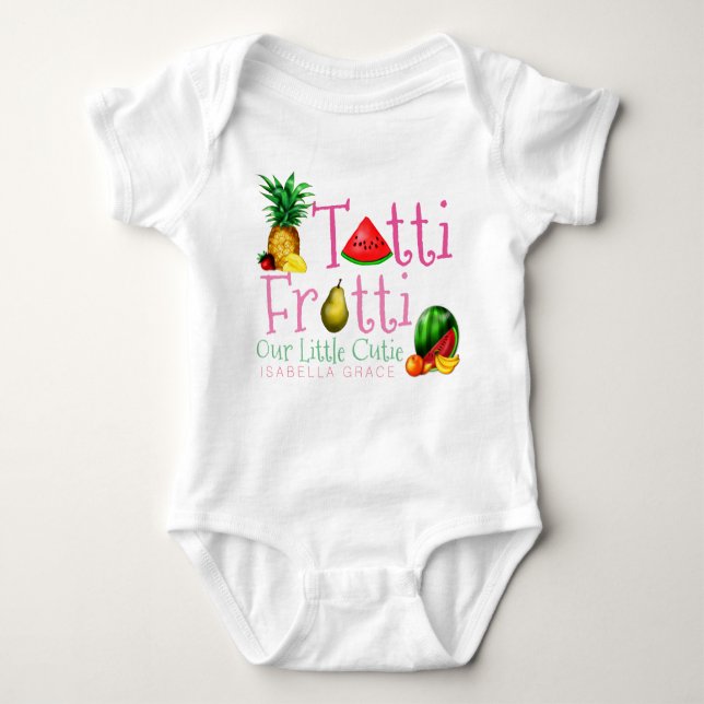 Tutti Frutti Baby Bodysuit (Front)