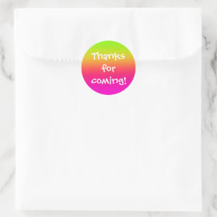 Tutti Frutti  Classic Round Sticker