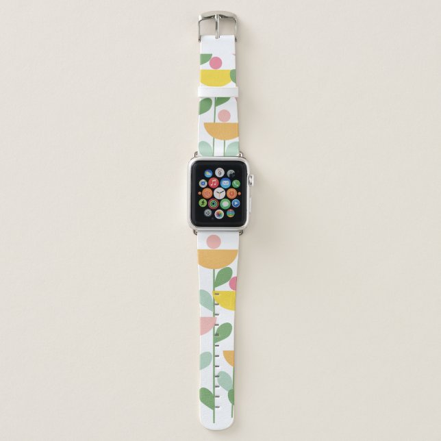 Tutti Frutti Flowers  Apple Watch Band (Front)