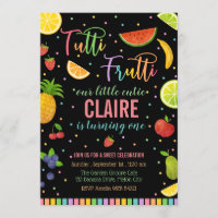 Tutti Frutti | Fruit Party Birthday