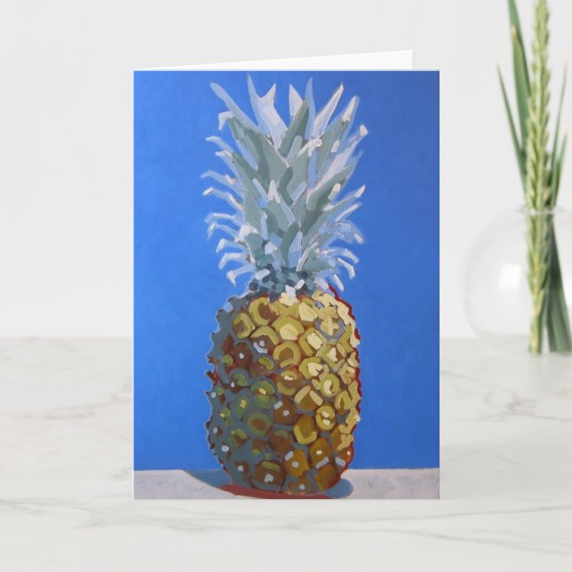 Tutti-Frutti Pineapple Greeting Card / Invitation (Front)