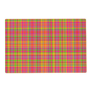 Tutti Frutti PLAID 3-LAMINATED PLACE MAT