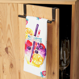 Tutti Frutti Summer Sweets and Treats Kitchen Towel