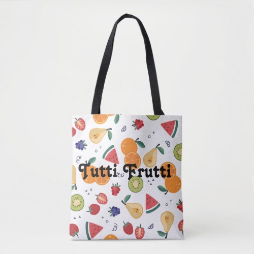 Tutti Frutti _ What A Cutie Shopping ToteBag Tote Bag