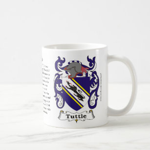 Tuttle Family Coat of Arms Mug
