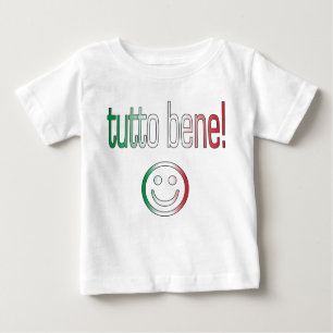 Tutto Bene! Italy Flag Colors Baby T-Shirt