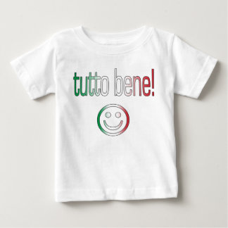 Tutto Bene! Italy Flag Colors Baby T-Shirt