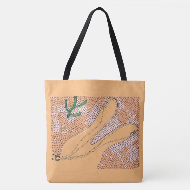 Tuttu Tracks Tote Bag (Front)