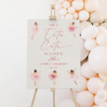 Tutu Ballerina 2nd Birthday Party Welcome Sign<br><div class="desc">This is a She's Tutu Cute Pink Ballerina Ballet 2nd Birthday Party Welcome Sign!</div>