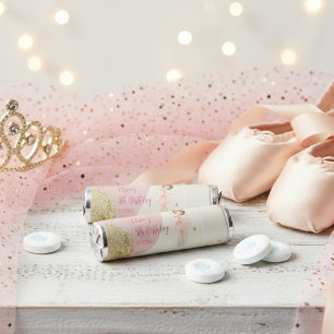 Tutu Ballerina Pink Ballet Dancer Girl Birthday Breath Savers® Mints