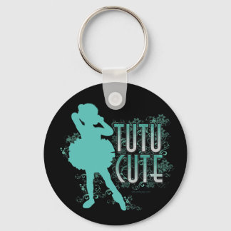 TuTu Cute (Aqua) Keychain