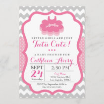 Tutu Cute - Baby Shower Invitation