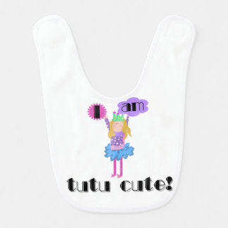 Tutu Cute Ballerina Bib