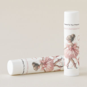Tutu Cute   Enchanted Ballerina Birthday Party Lip Balm
