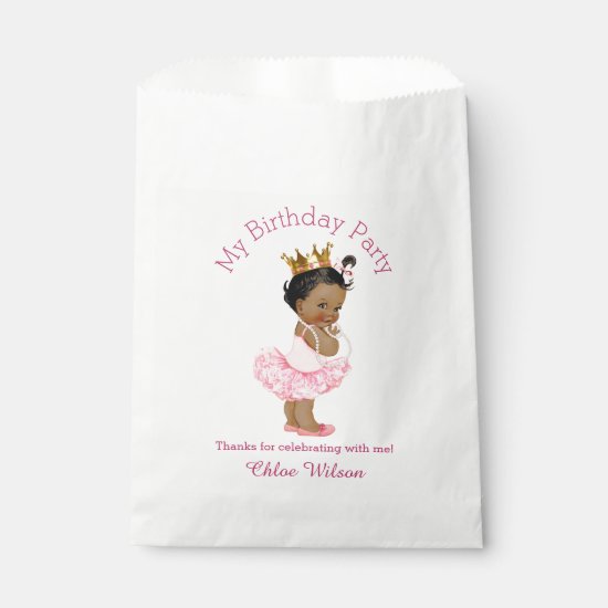 Tutu Cute Ethnic Ballerina Birthday Princess Favor Bag
