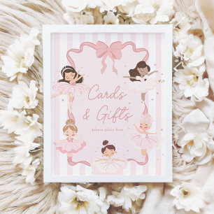 Tutu Cute Girls' 2nd Ballerina Cards & Gifts Sign
