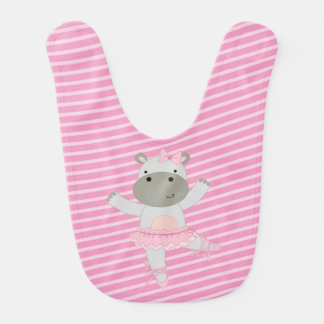 Tutu Cute Hippo Bib