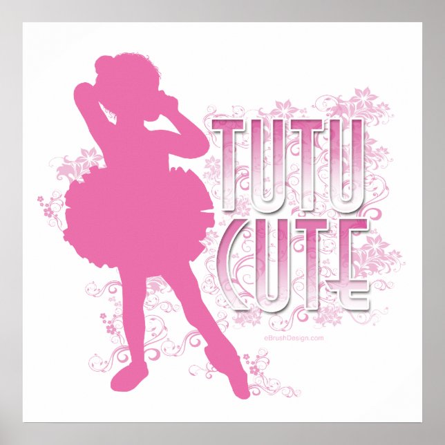 Tutu Cute (Pink) Poster (Front)