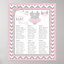 Tutu Diaper Booties Baby Shower Seating Chart