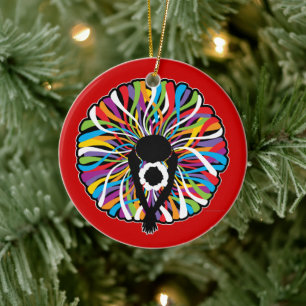Tutu Elegant (Ballet Dancer) Ceramic Ornament