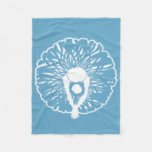 Tutu Elegant (Ballet Dancer) Fleece Blanket