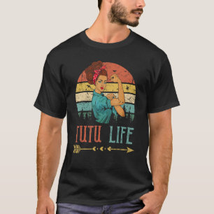 Tutu Life Women Rosie Vintage Retro Decor Grandma T-Shirt
