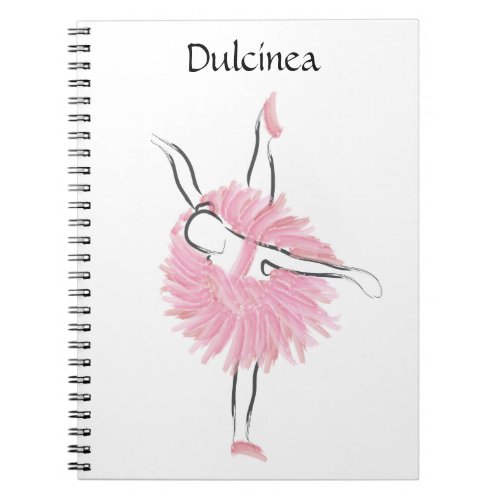 Tutu Love Ballerina Notebook Dulcinea