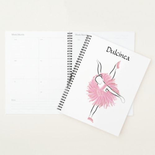 Tutu Love Ballerina Planner Dulcinea