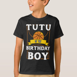 Tutu Of The Birthday Ller Sketll Bday Party T-Shirt