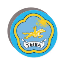 Tuva Coat of Arms Car Magnet