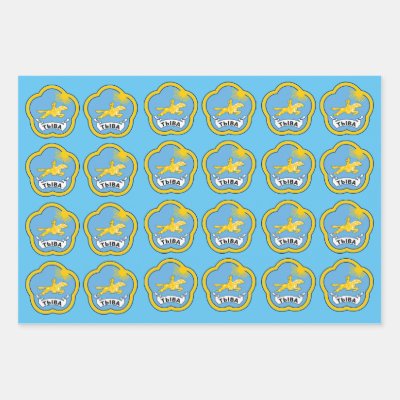 TUVA - Coat of Arms wrapping paper