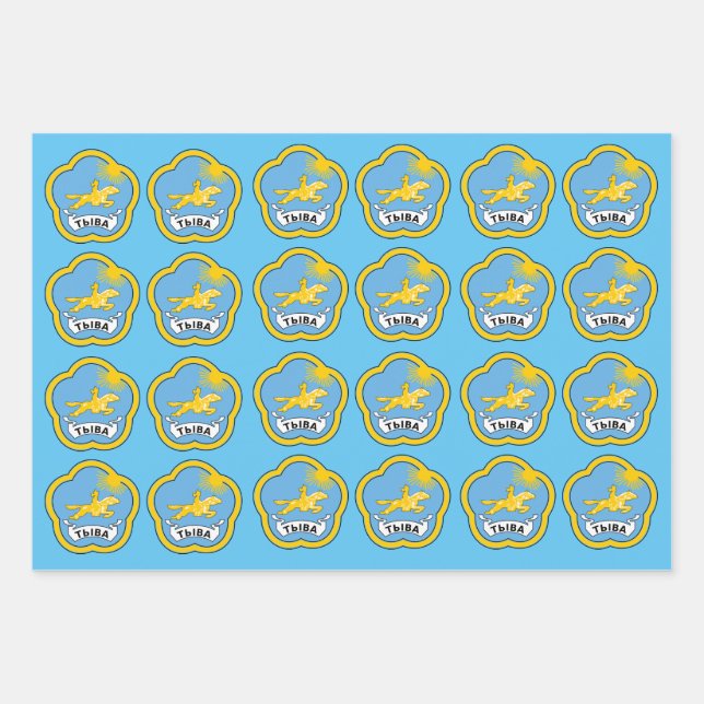TUVA - Coat of Arms wrapping paper (Front)