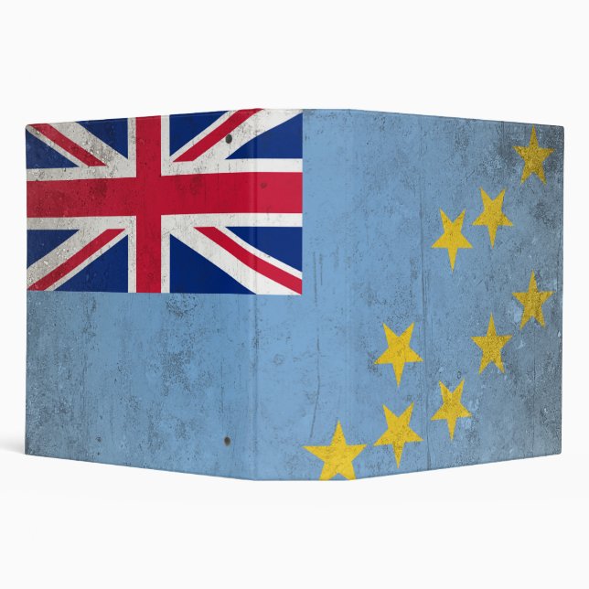 Tuvalu 3 Ring Binder (Background)