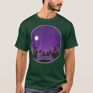 tuvalu By night with Palms T-Shirt