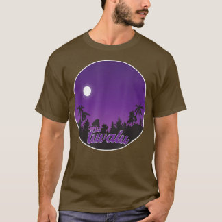 tuvalu By night with Palms  T-Shirt