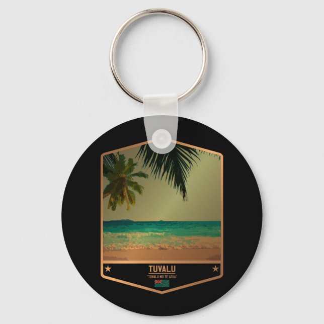 Tuvalu Keychain (Front)