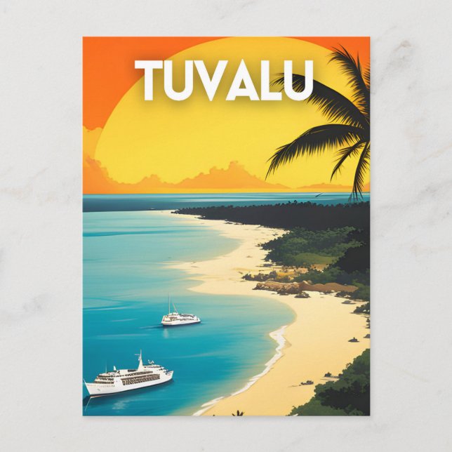 Tuvalu Postcard (Front)