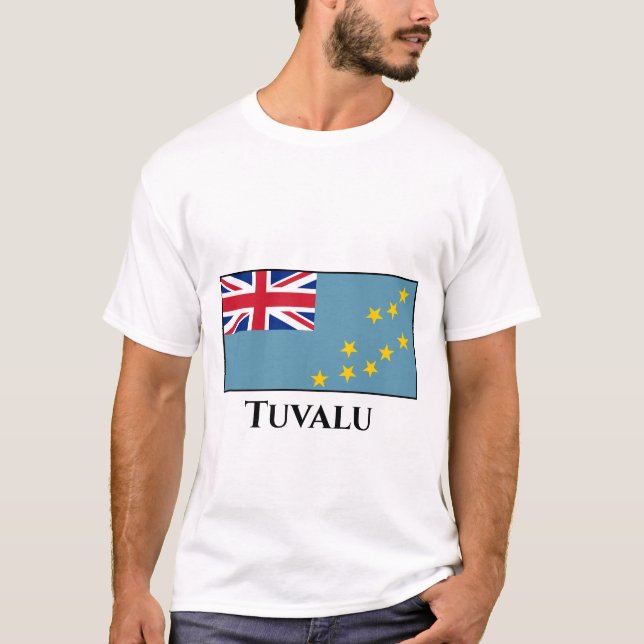 Tuvalu (Tuvaluan) Flag T-Shirt (Front)