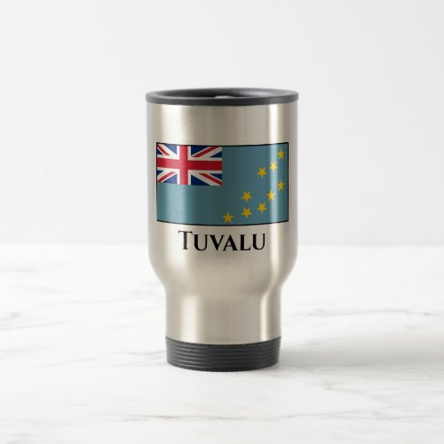 Tuvalu Tuvaluan Flag Travel Mug